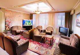 Hall in Kiev hotel Domus-Hotel