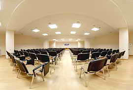 Hall for conferences at MIR Hotel Kiev