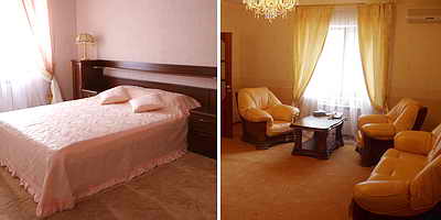 Kiev hotels mini hotel kamelot -two-rooms lux number