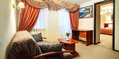 Гостиница Черное Море Киев Люкс, двухкомнатный (41 кв.м.) фото 2