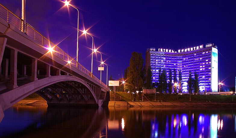 Вид Отель Славутич Киев